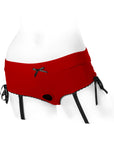 SpareParts Sasha Harness Red/Black Nylon - Small