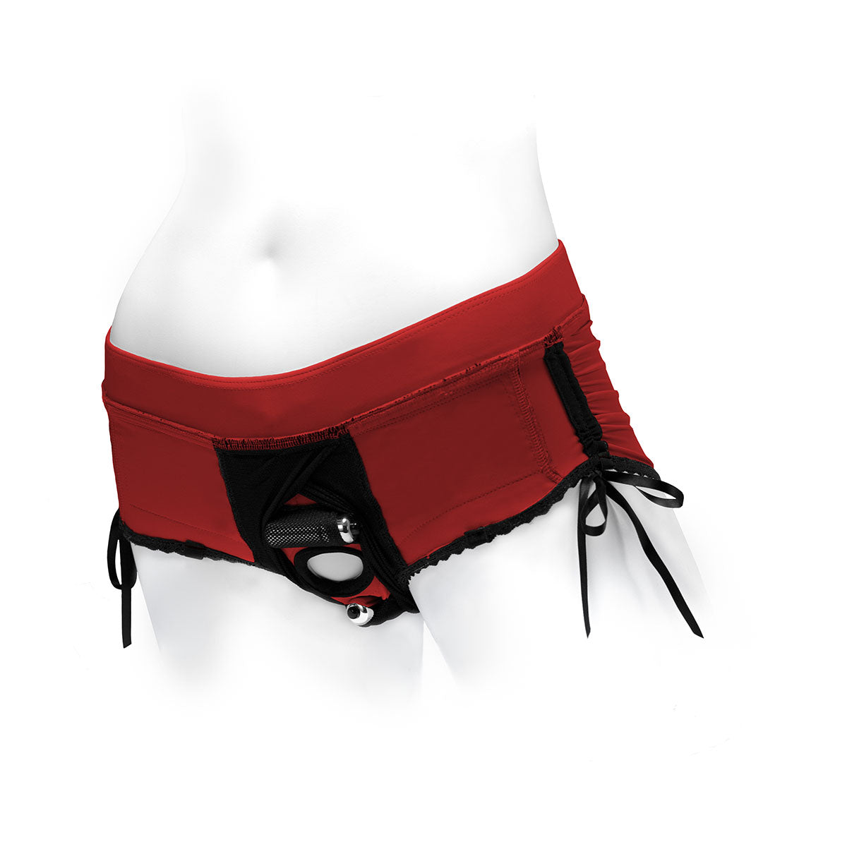 SpareParts Sasha Harness Red/Black Nylon - Medium