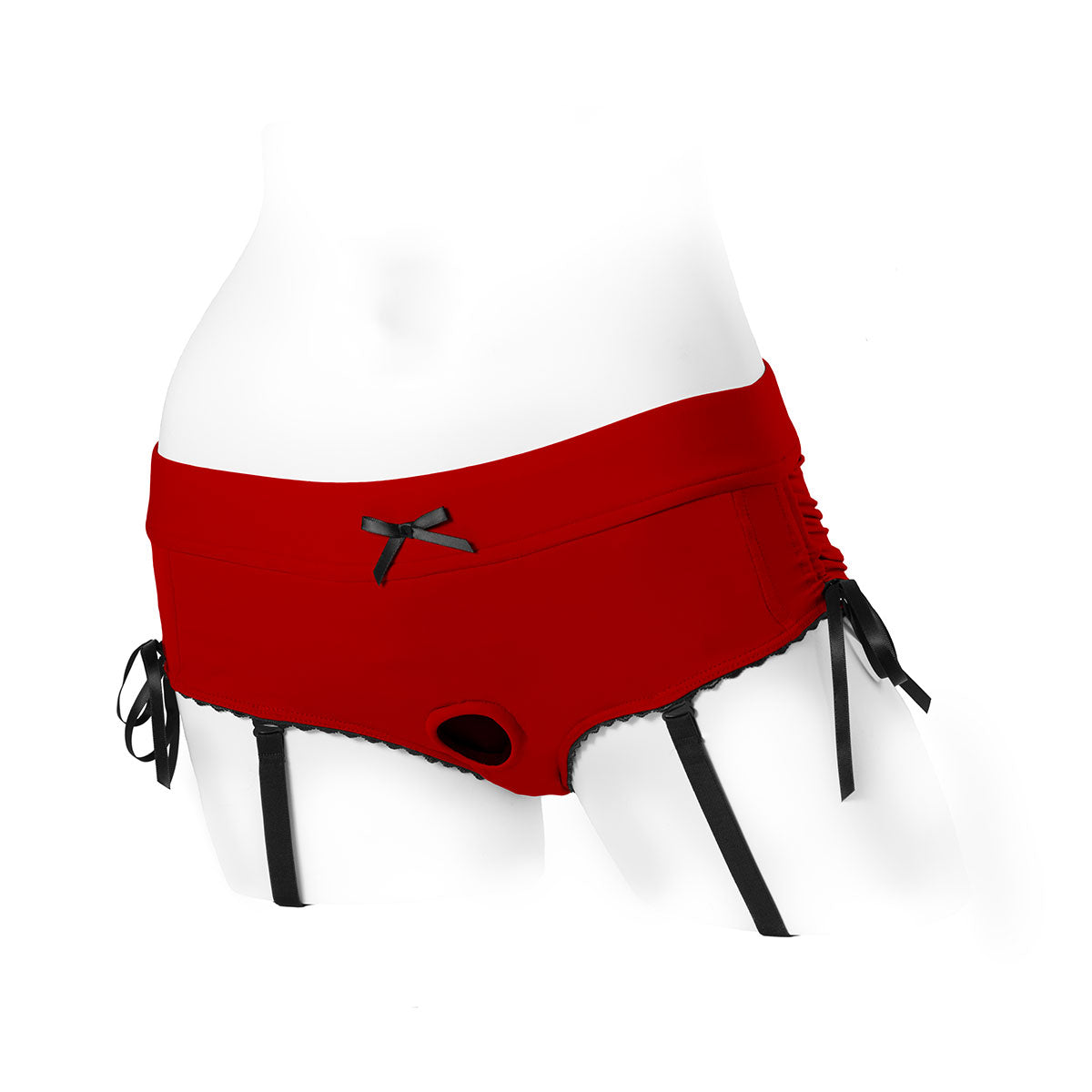 SpareParts Sasha Harness Red/Black Nylon - 3X