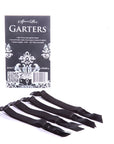 SpareParts Removeable Garter Black (set of 4)