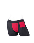 SpareParts Tomboii Black/Red Nylon - Medium