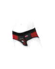 SpareParts Tomboi Harness Red/Black Nylon - XXS