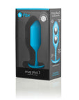 B-Vibe Snug Plug 3 (L) - Teal