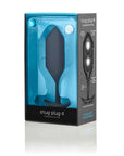 B-Vibe Snug Plug 4 (XL) - Black