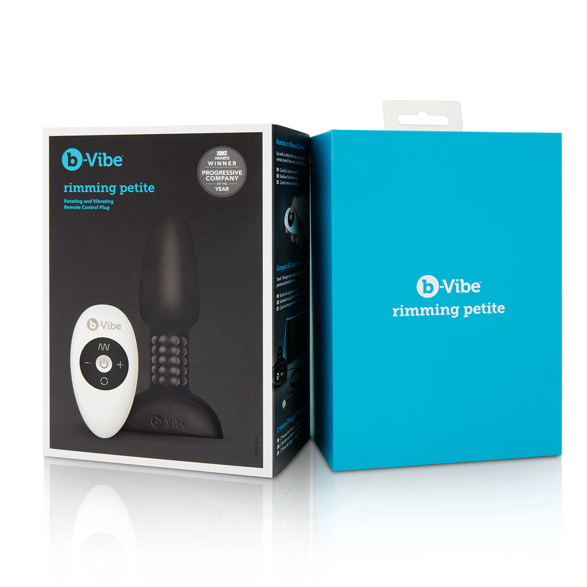 B-Vibe Rimming Petite Plug  - Black