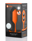 B-Vibe Snug Plug 3 (L) - Orange