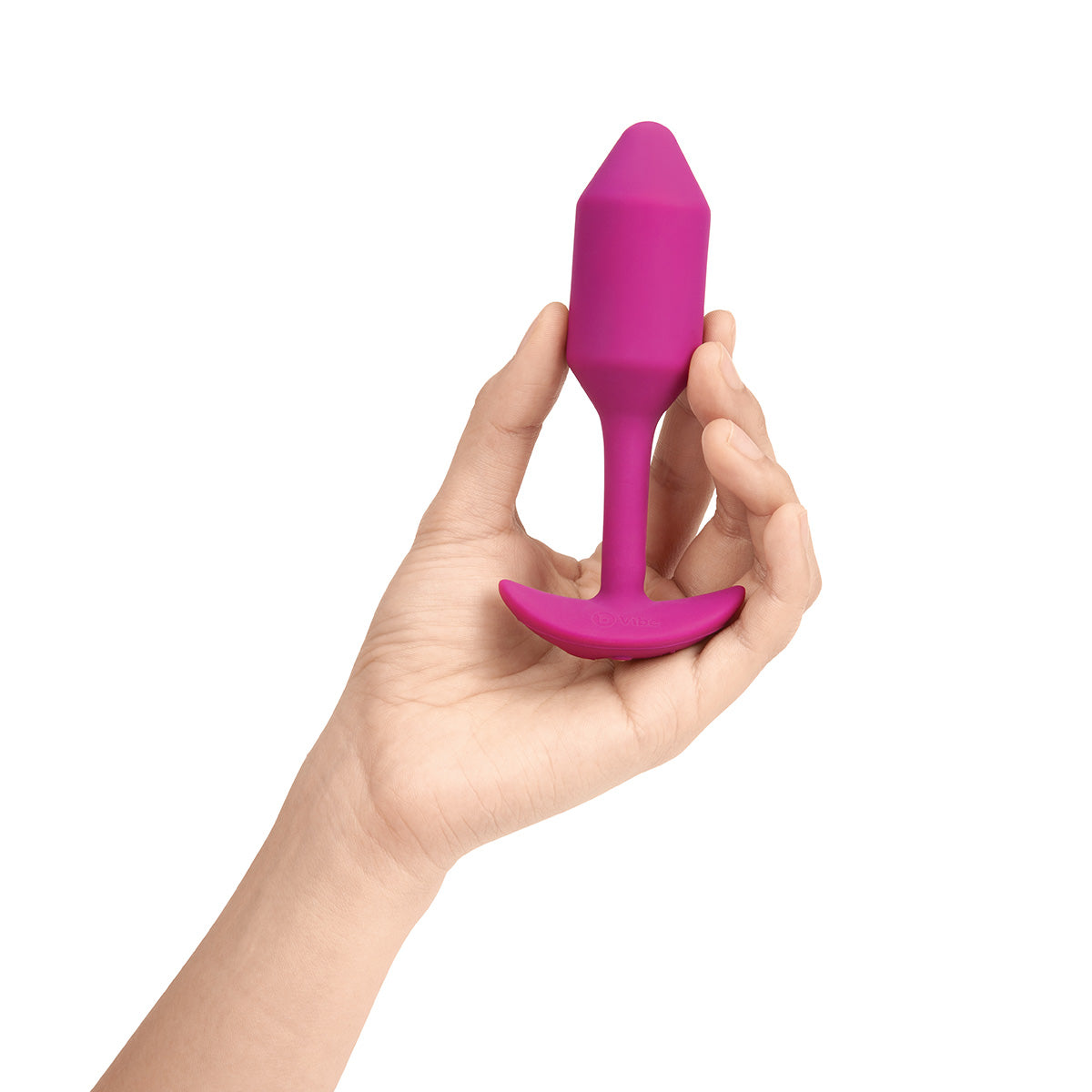 B-Vibe Vibrating Snug Plug 2 (M) - Rose