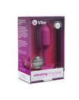 B-Vibe Vibrating Snug Plug 2 (M) - Rose