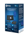 B-Vibe Vibrating Snug Plug 4 (XL) - Navy