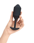 B-Vibe Vibrating Snug Plug 4 (XL) - Black