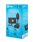 B-Vibe Vibrating Snug Plug 4 (XL) - Black