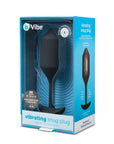 B-Vibe Vibrating Snug Plug 4 (XL) - Black