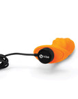 B-Vibe Texture Plug Swirl Orange (Medium)