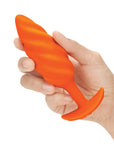 B-Vibe Texture Plug Swirl Orange (Medium)