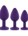 Rianne S Booty Plug Set 3-Pack - Purple