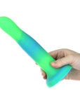 Addiction Glow-in-the-Dark Rave Dil 8" - Green Blue