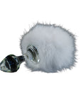 Crystal Delights Magnetic Bunny Tail  - White