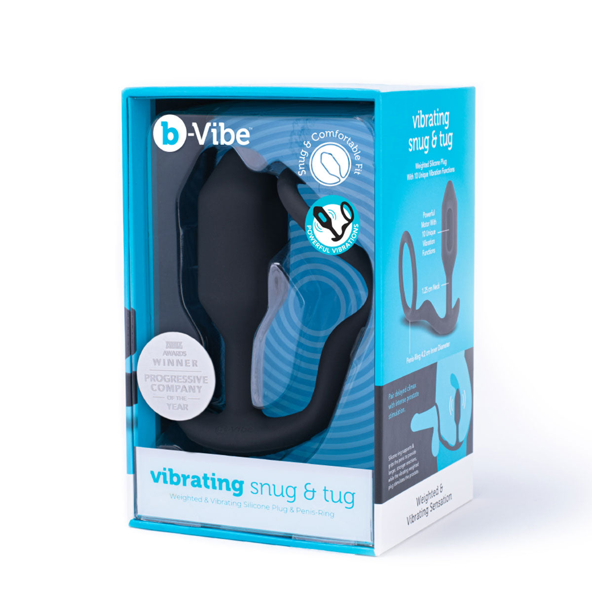 B-Vibe Vibrating Snug &amp; Tug (M)