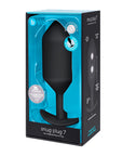 B-Vibe Snug Plug 7 (XXXXL) - Black