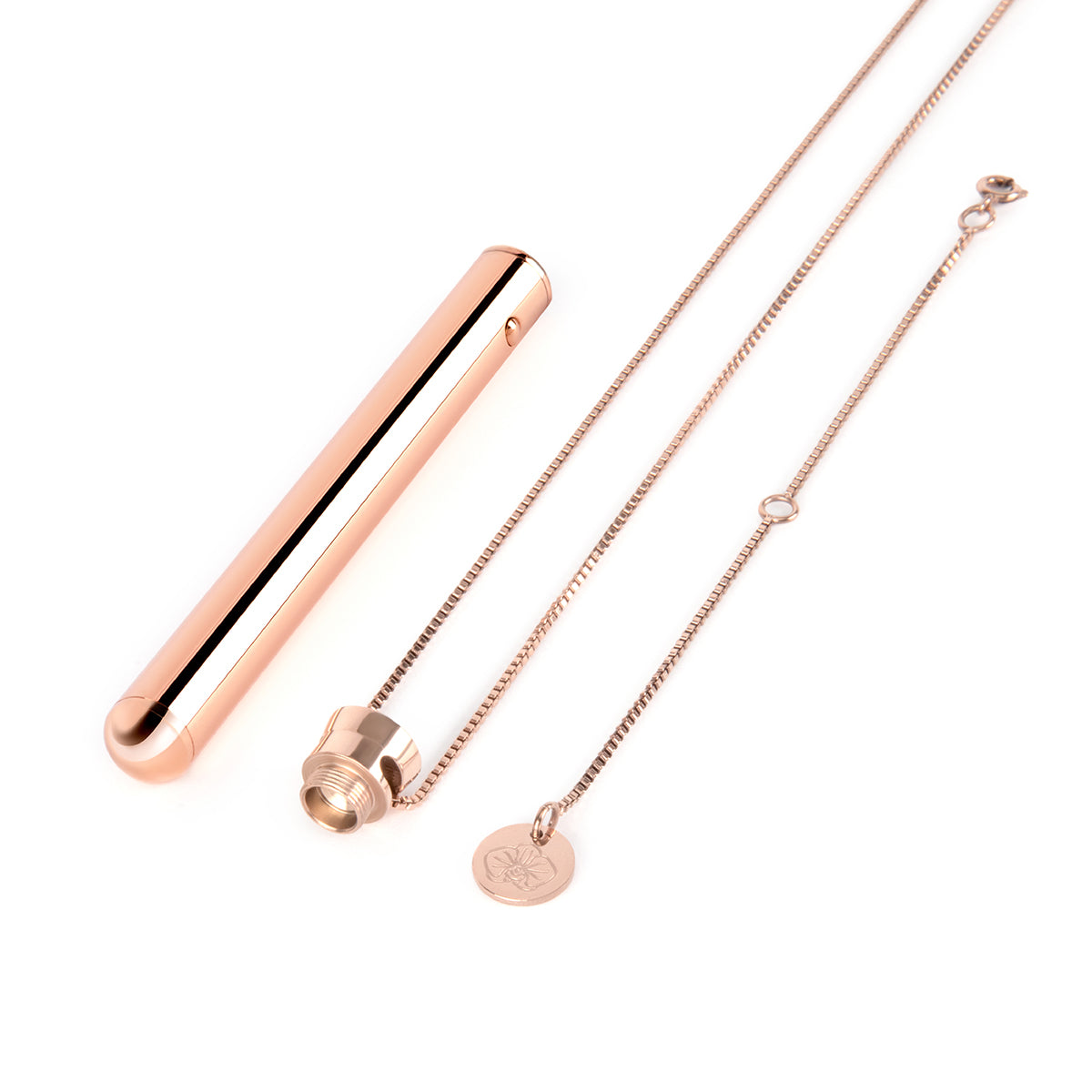 Le Wand Vibrating Necklace - Rose Gold