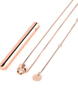 Le Wand Vibrating Necklace - Rose Gold