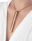 Le Wand Vibrating Necklace - Rose Gold