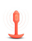 B-Vibe Vibrating Snug Plug 1 (S) - Orange