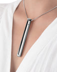 Le Wand Vibrating Necklace - Silver