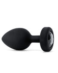 B-Vibe Vibrating Jewel Plug 2XL - Black