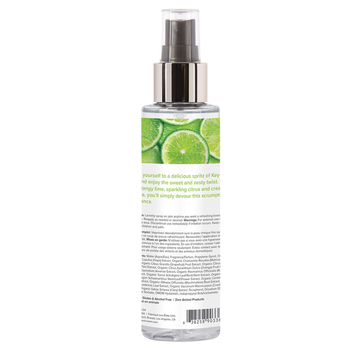 Coochy Fragrance Mist 4oz - Key Lime Pie