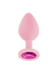 Luv Inc Jeweled Plug Medium - Light Pink