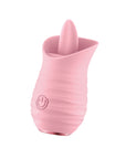 Luv Inc Tongue Flickering Vibrator - Pink