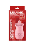 Luv Inc Tongue Flickering Vibrator - Pink