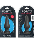 FORTO F-21 TearDrop Black Small