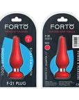 FORTO F-21 TearDrop Red Small