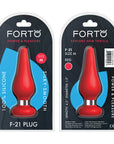 FORTO F-21 TearDrop Red Medium