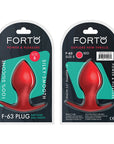 FORTO F-63 Rattler Plug Small - Red