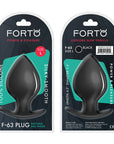 FORTO F-63 Rattler Plug Large - Black