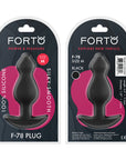 FORTO F-78 Pointee Plug Black Medium