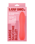 Luv Inc Large Silicone Bullet - Coral