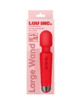 Luv Inc Large Wand - Red