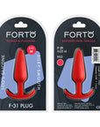 FORTO F-31 Plug Red Medium