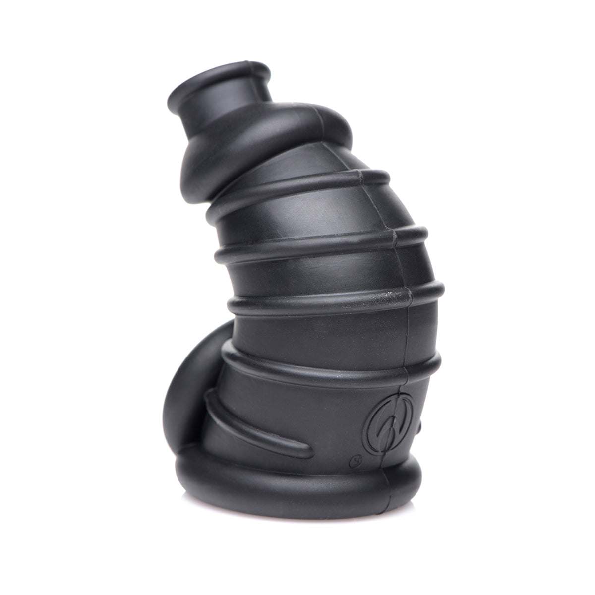 Master Series Dark Chamber Silicone Chastity Cage