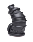 Master Series Dark Chamber Silicone Chastity Cage