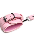 STRICT Bondage Harness with Bows Pink XL-2XL