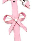 STRICT Bondage Harness with Bows Pink XL-2XL