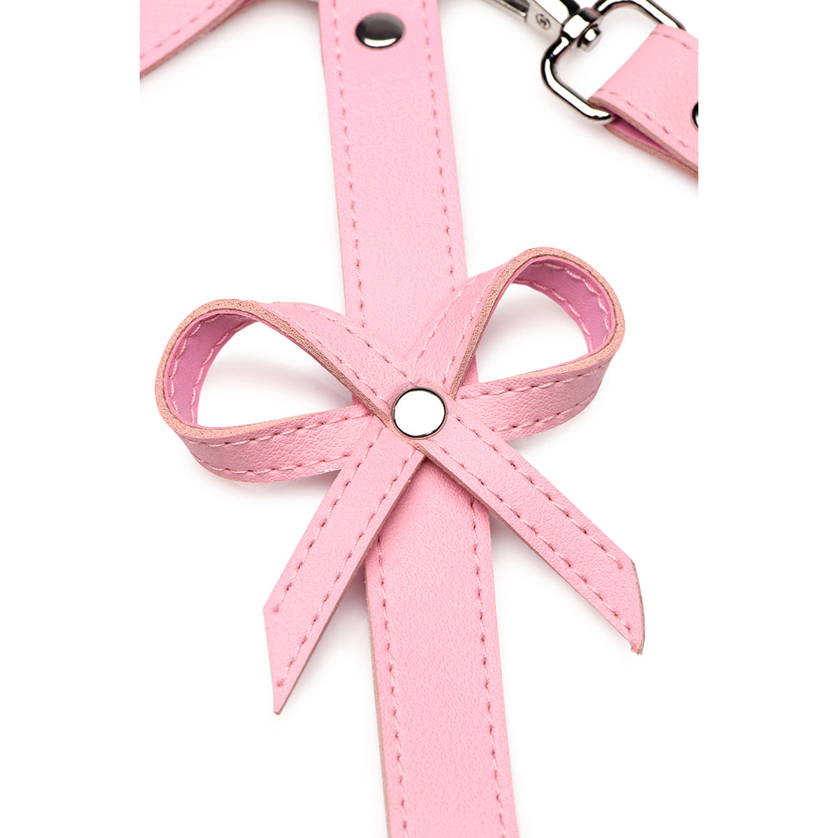 STRICT Bondage Harness with Bows Pink M/L