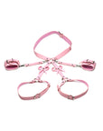 STRICT Bondage Harness with Bows Pink M/L