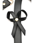 STRICT Bondage Harness with Bows Black XL-2XL