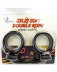 Voodoo Silky Soft Double Wrist Cuffs Black